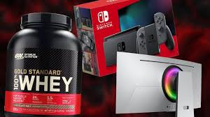 daily deals whey protein nintendo