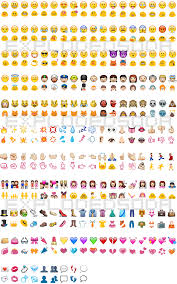 The designs from apple, google, microsoft, and samsung resemble. Ios To Google Hangout Emoji Comparison Ios Emoji Emoji Drawings Emoji