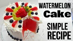 Image result for water melon cake