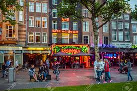 There are over 200 coffeeshops in amsterdam that sell more than just a cup of coffee. Coffeeshop And Bar At Rembrandt Square In Amsterdam Stock Photo Picture And Royalty Free Image Image 85148812