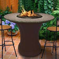 elegant rodeo balcony height fire pit 7651