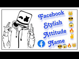 facebook atude name for boy
