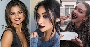 10 celebrity inspired dark lips and