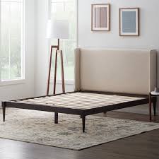 Upholstered Platform Bed Wood Beds