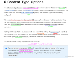 x content type options csdn博客