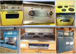 ge stoves 1950 60s wall ovens 1957