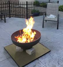 Deck protectors work by balancing elements that relate to heat transfer and heat insulation. How To Use A Fire Pit On Your Deck
