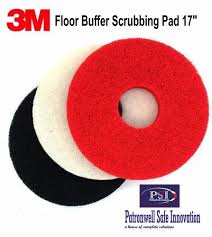 3m floor buffer scrubbing pad 17inch