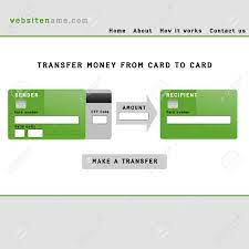 Some financial institutions allow you to directly transfer a cash advance to a checking account, while others require an extra step. Money Transfer Interface Web Template For Transfer Money From Card To Card Web Site Elements Royalty Free Cliparts Vectors And Stock Illustration Image 39636265