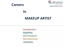 ppt careers in makeup artist