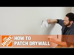 how to patch drywall