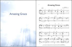 Amazing grace was penned by a slave trader immediately after he survived a horrific storm at sea, his survival prompting him to foreswear his former evil ways and accept god into his life. Chrisnole Com Amazing Grace Sheet Music
