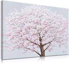 Cherry Blossom Canvas Wall Art Sliver