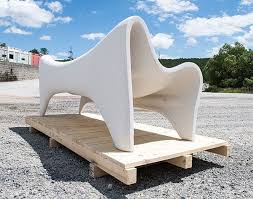 Outdoor concrete furniture for your patio or porch. Designboom On Twitter Philipp Aduatz Creates 3d Printed Concrete Outdoor Furniture Https T Co D2bpnamlbd