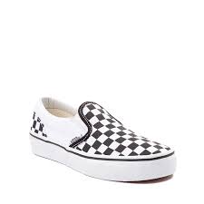 vans slip on checkerboard skate shoe