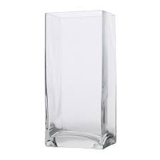 S Vase Tischdeko Glas
