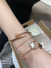 cartier nail bracelet women s fashion