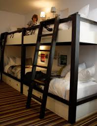 custom bunk beds modern bedroom