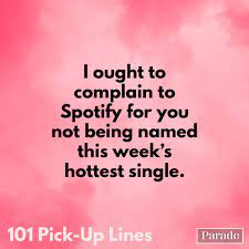101 best pick up lines cheesy funny