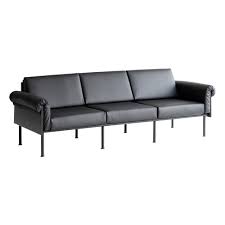 Kukkapuro Ateljee 3 Seater Sofa Black