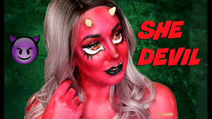 she devil makeup tutorial you
