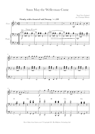 It's a fun pastiche of traditional irish music which always sounds great played campanella style. Soon May The Wellerman Come New Zealand Trad Sheet Music For Flute 8notes Com