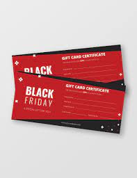 free gift card template in
