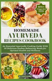homemade ayurveda recipes cookbook