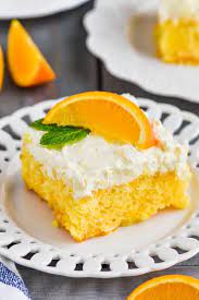 Easy Mandarin Orange Cake gambar png
