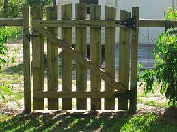 This Gate Just 2x4 And 1x6 Fence Boards