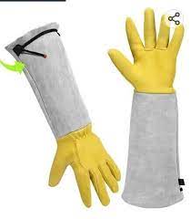 Long Ladies Sleeves Gardening Gloves