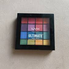 nyx ultimate shadow palette bright
