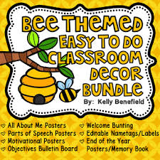 Bee classroom supplies and decorations, bee theme, teacher supply, printable classroom teacher decorations and supplies, classroom signs kkpartydesigns sale price $16.14 $ 16.14 $ 18.99 original price $18.99 (15% off) explore related searches classroom decor. Classroom Theme Decor Bundle Bee Themed By Kelly Benefield Tpt