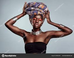 african fashion makeup black woman
