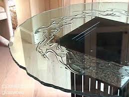 Carved Glass Etched Glass Art Glass