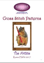 The Artiste Cross Stitch Pattern