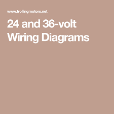 36 volt golf cart solenoid wiring diagram. 24 And 36 Volt Wiring Diagrams Trolling Motor Wire Diagram