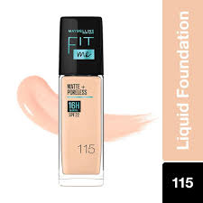 best maybelline fit me foundation