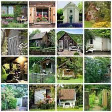 charming landscaping ideas for sheds