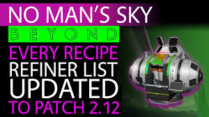 No Mans Sky Full Refiner List Updated To 2 12 Every Refining Recipe Xaines World Nms Beyond