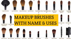 makeup brushes for beginners types of