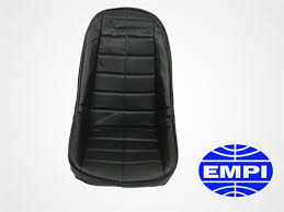 Empi Black Square Low Back Seat Cover