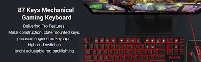 Redragon K552 60 Mechanical Gaming Keyboard Compact 87 Key Mechanical Computer Keyboard Kumara Usb Wired Cherry Mx Blue Equivalent Switches For