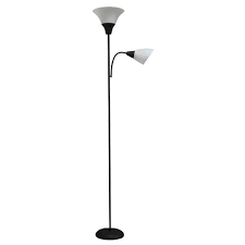 Tochiere With Task Light Floor Lamp Black Includes Led Light Bulb Room Essentials Target
