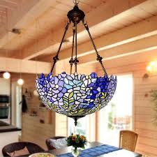 Shop Baronn Wisteria Design Stained Glass 2 Light Tiffany Style Chandelier Overstock 31638480