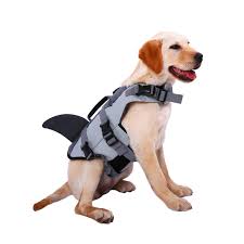 Dog Life Jackets Ripstop Pet Floatation Life Vest For Small Middle Large Size Dogs Dog Lifesaver Preserver Swimsuit For Water Safety At The Pool