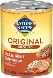 nature s recipe canned dog food