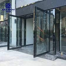 china commercial entrance glass metal