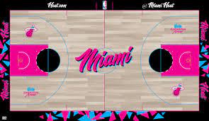 The miami heat are the next team to join the alternate court design game. I Designed A Miami Heat City Edition Court Heat