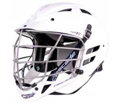 Cascade Cpv R Lacrosse Helmet White With Silver Mask